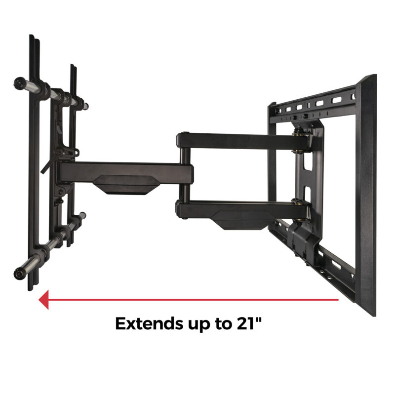 37″80″ FullMotion Wall Mount RED ATOM
